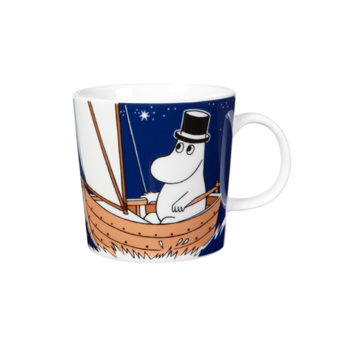 Moominpappa Deep Blue Mug