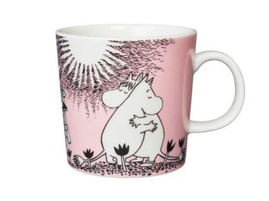 Pink Moomin Love Mug