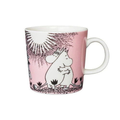 Pink Moomin Love Mug
