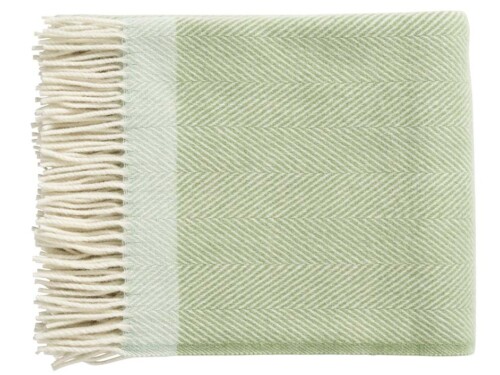 Hope Merino Green Throw