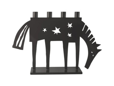 horse candle holder