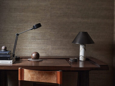 Grasscloth wallpaper collection